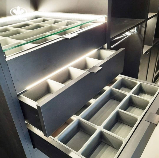 Walk in Closets Wardrobe Toronto by Komandor Canada Closets