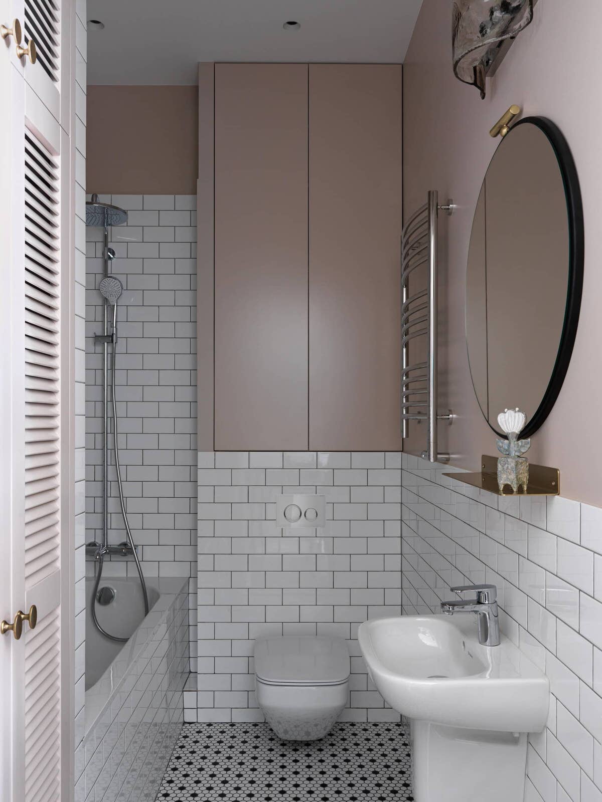 Дизайн и ремонт квартиры в ЖК «Счастье на Соколе» — Парижская квартира