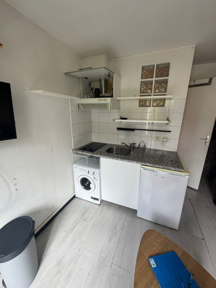Projet Ternes, rénovation d'un studio de 17m2