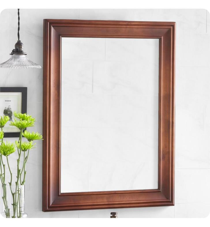 Ronbow 27 5/8 Traditional Solid Wood Framed Rectangular Bathroom Mirror