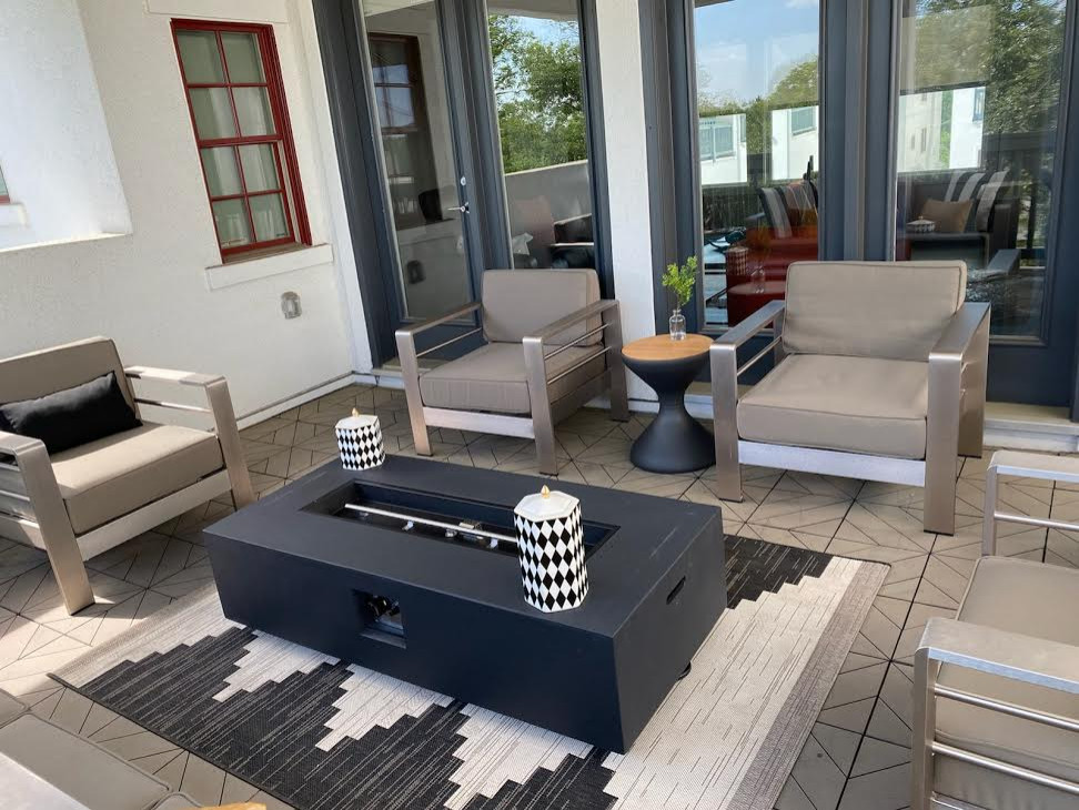 Covered Patio Redesign - All Designs done Virtually!