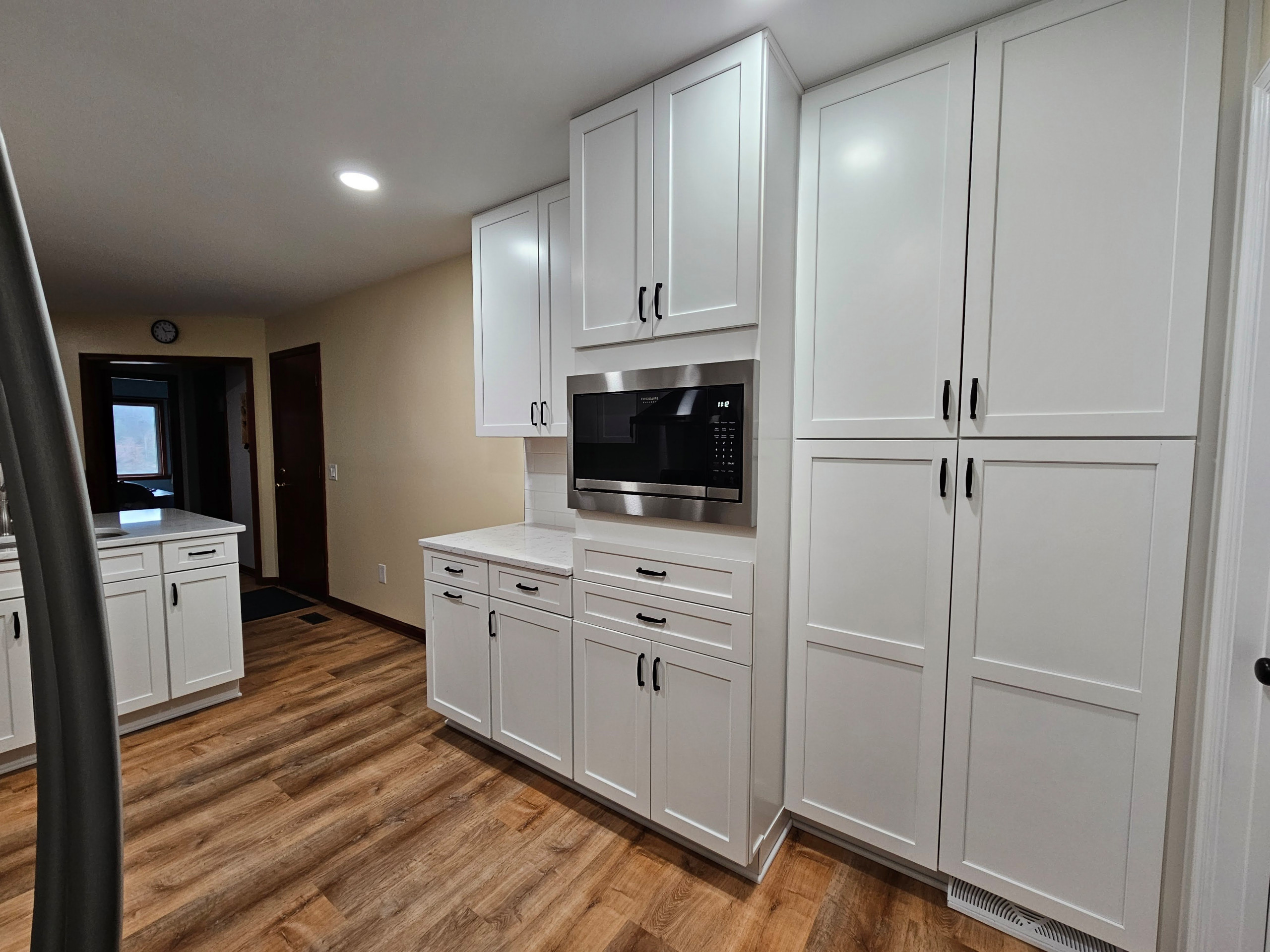 White Modern Kitchen Update