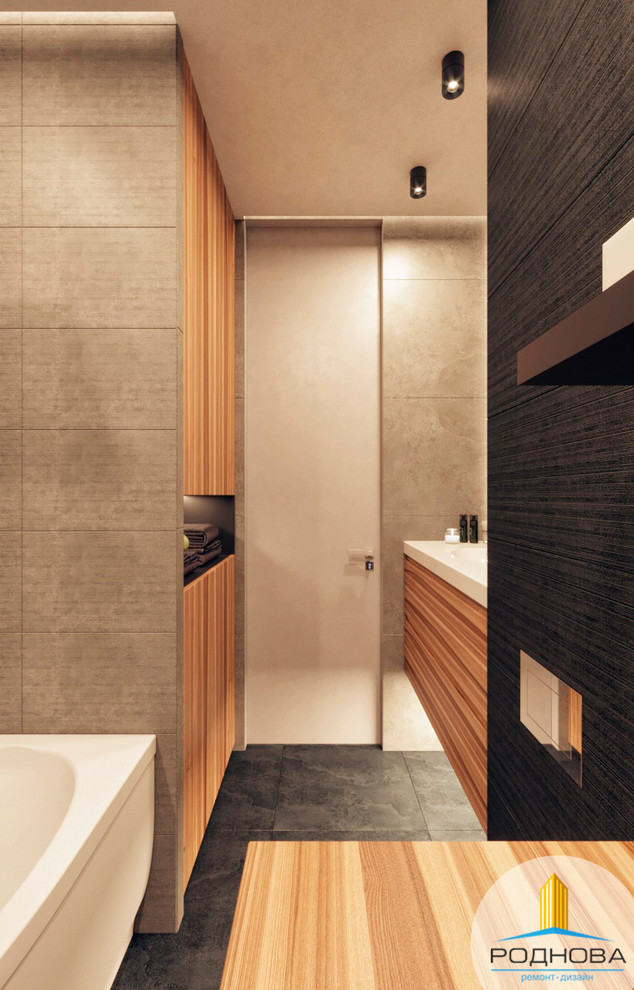 Дизайн-проект двухкомнатной квартиры 56 кв.м