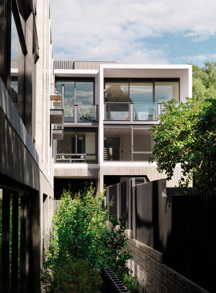 Contemporary exterior in Melbourne.