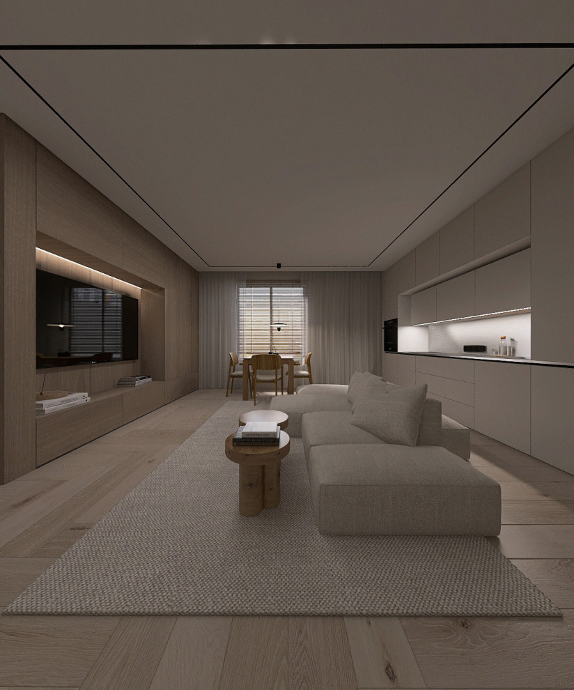 Кухня-гостиная 26 м2