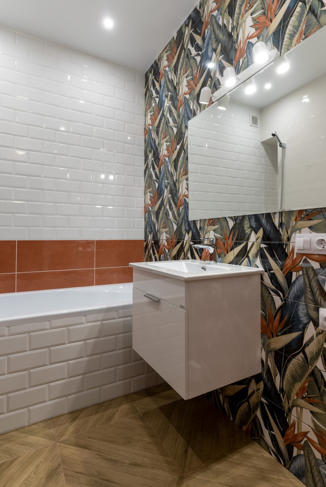 Как из однушки 45 кв.м сделать двушку с гардеробом и акцентной изумрудной кухней