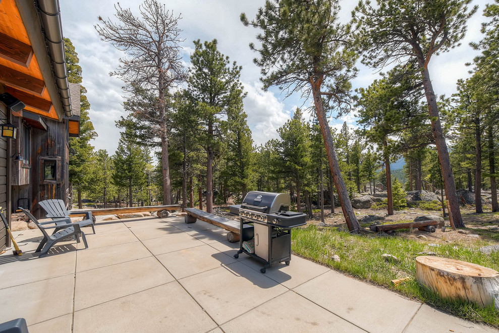 Home design - rustic home design idea in Denver