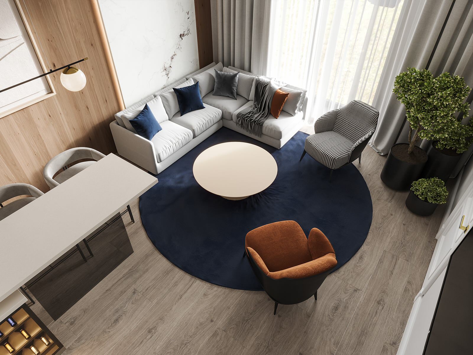 Дизайн-проект жилого дома в КП «Папушево» 409.8 кв.м