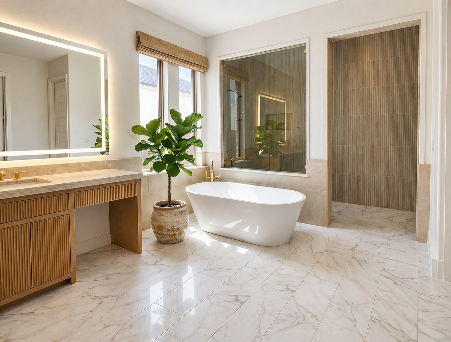 Celina TX, Janice Master Bathroom