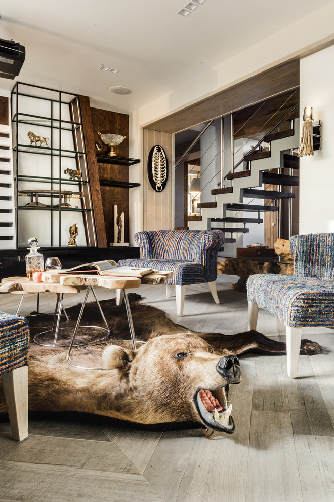 Дом охотника в современном стиле