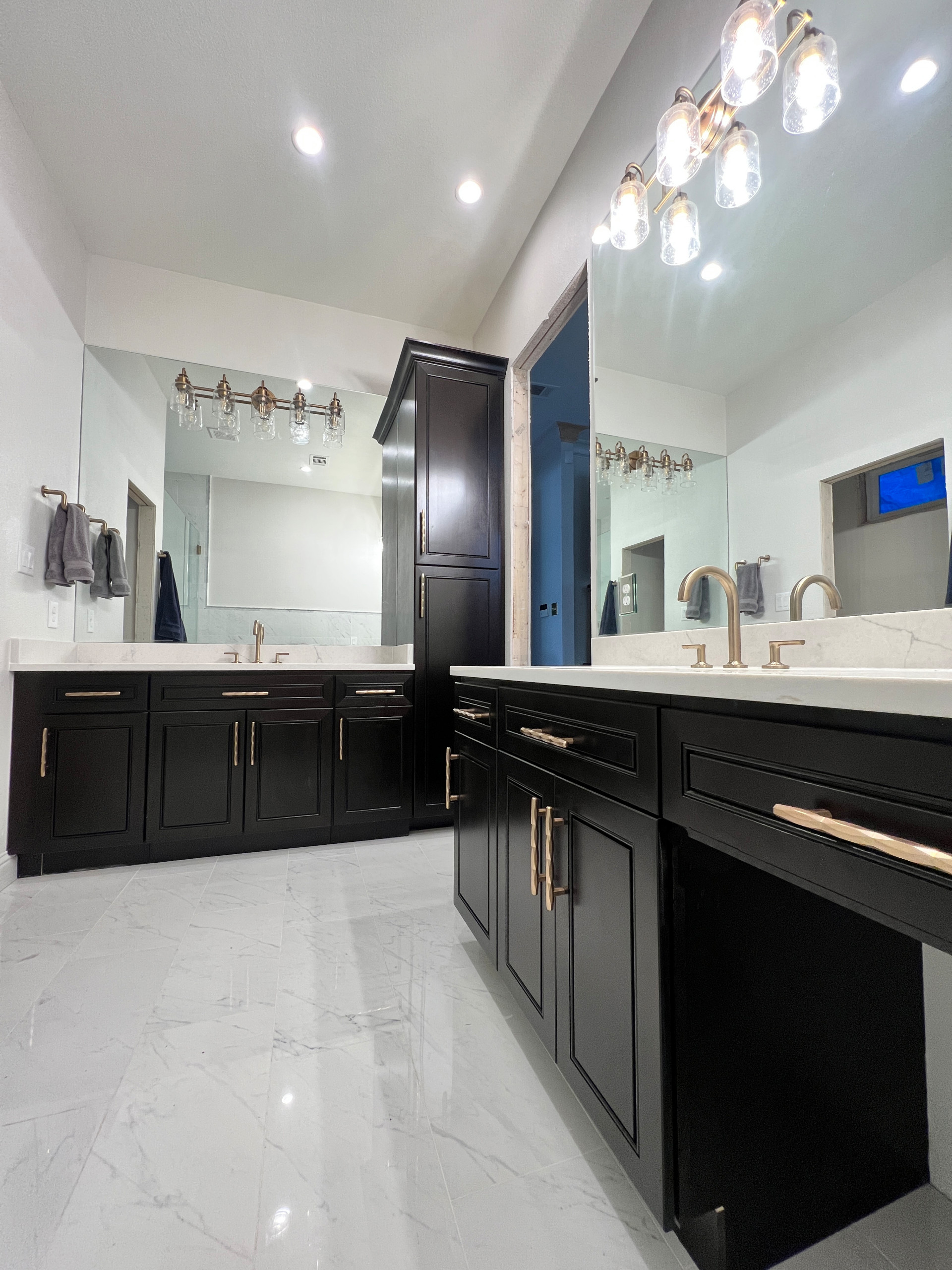 Master Bath Open Space