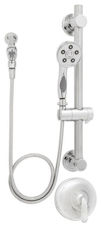 Speakman Sm-7080-Ada-P Caspian Chrome Shower and Tub Combination