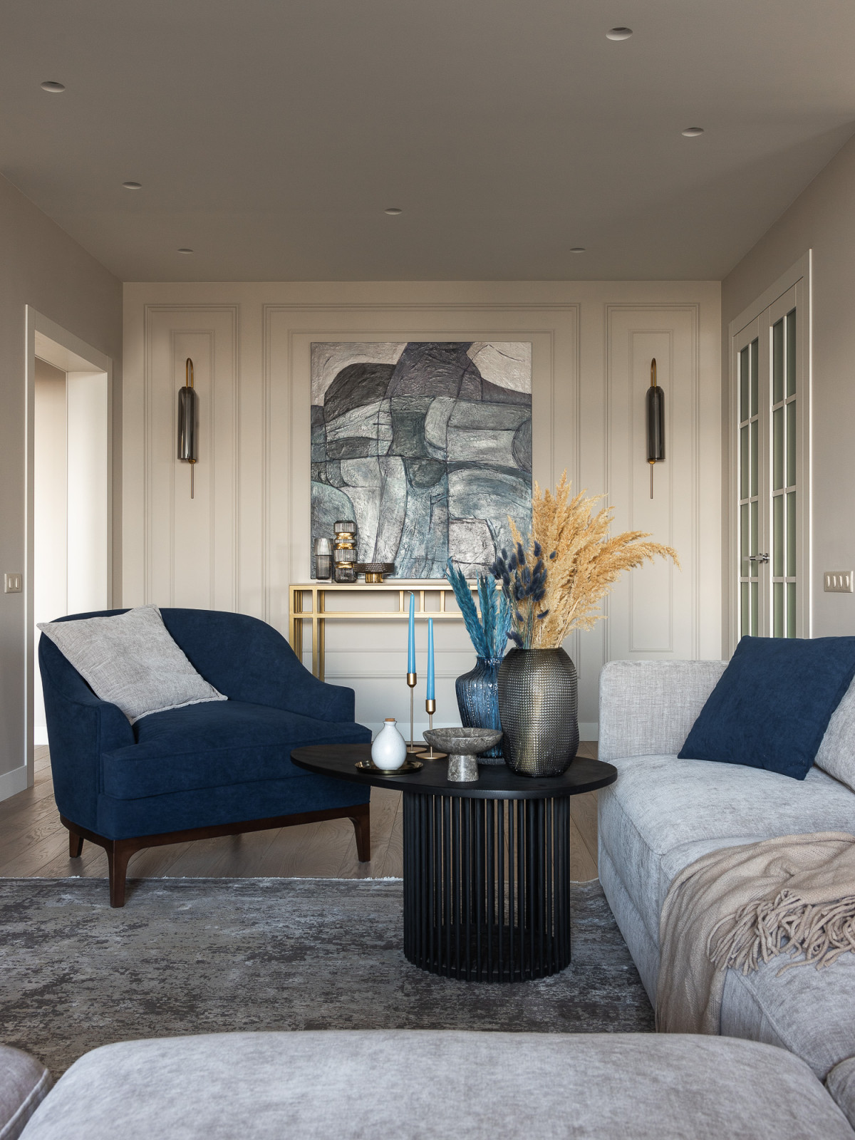 Реализованный проект квартиры 120 кв.м.