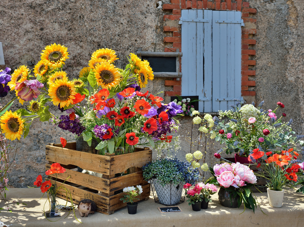 Country Market Outdoor Art Farmhouse Outdoor Wall Art by WEST OF