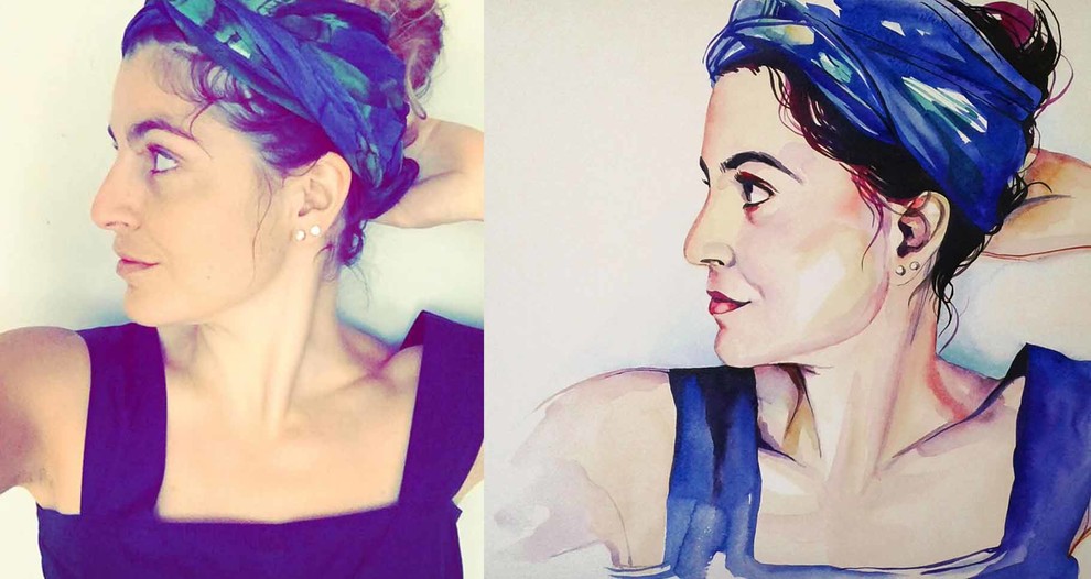 Портреты. Графика, акварель,масло, аниме и авторский стиль