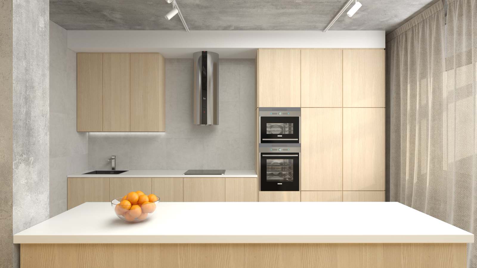 Серые тона в интерьере - современно и стильно