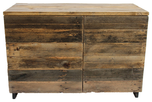 Reclaimed Wood Dresser Rustic Dressers By Design Mix Furniture