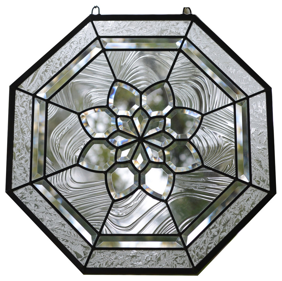 stained glass octagon windows