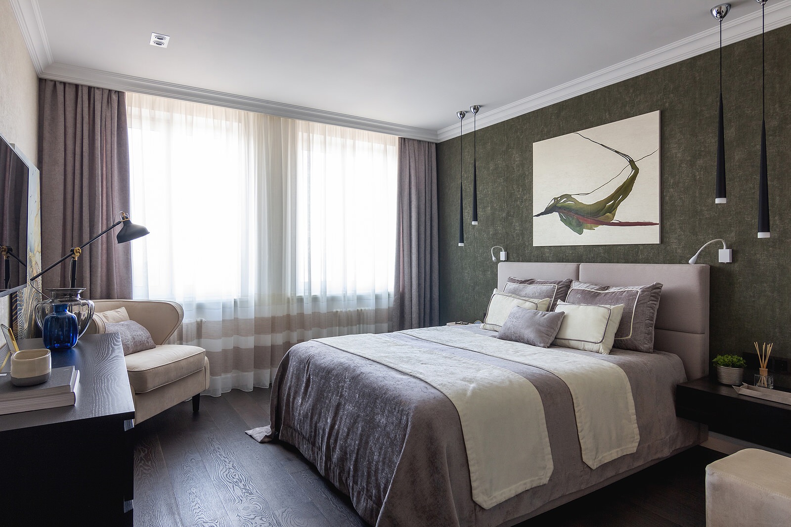 Реализованный проект квартиры 73,22 м/кв