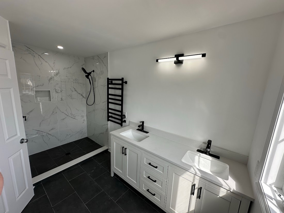 Bathroom Remodel - White