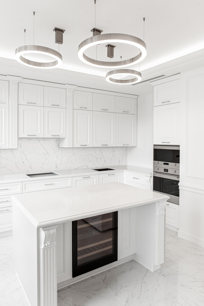 Ремонт трехкомнатной квартиры с кухней-гостиной ЖК Наследие