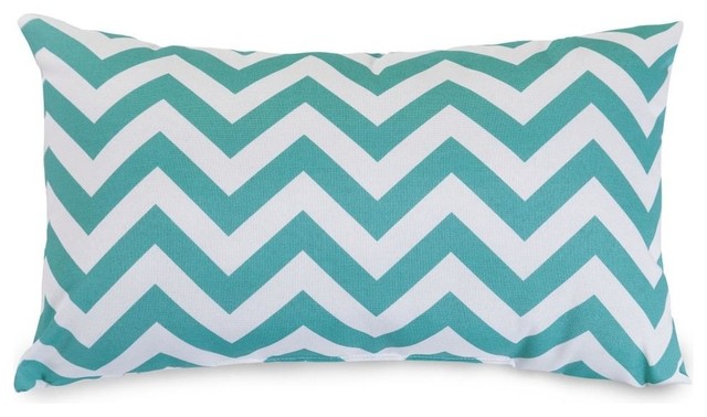small teal pillow