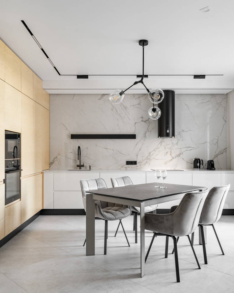 Кухня в стиле минимализм