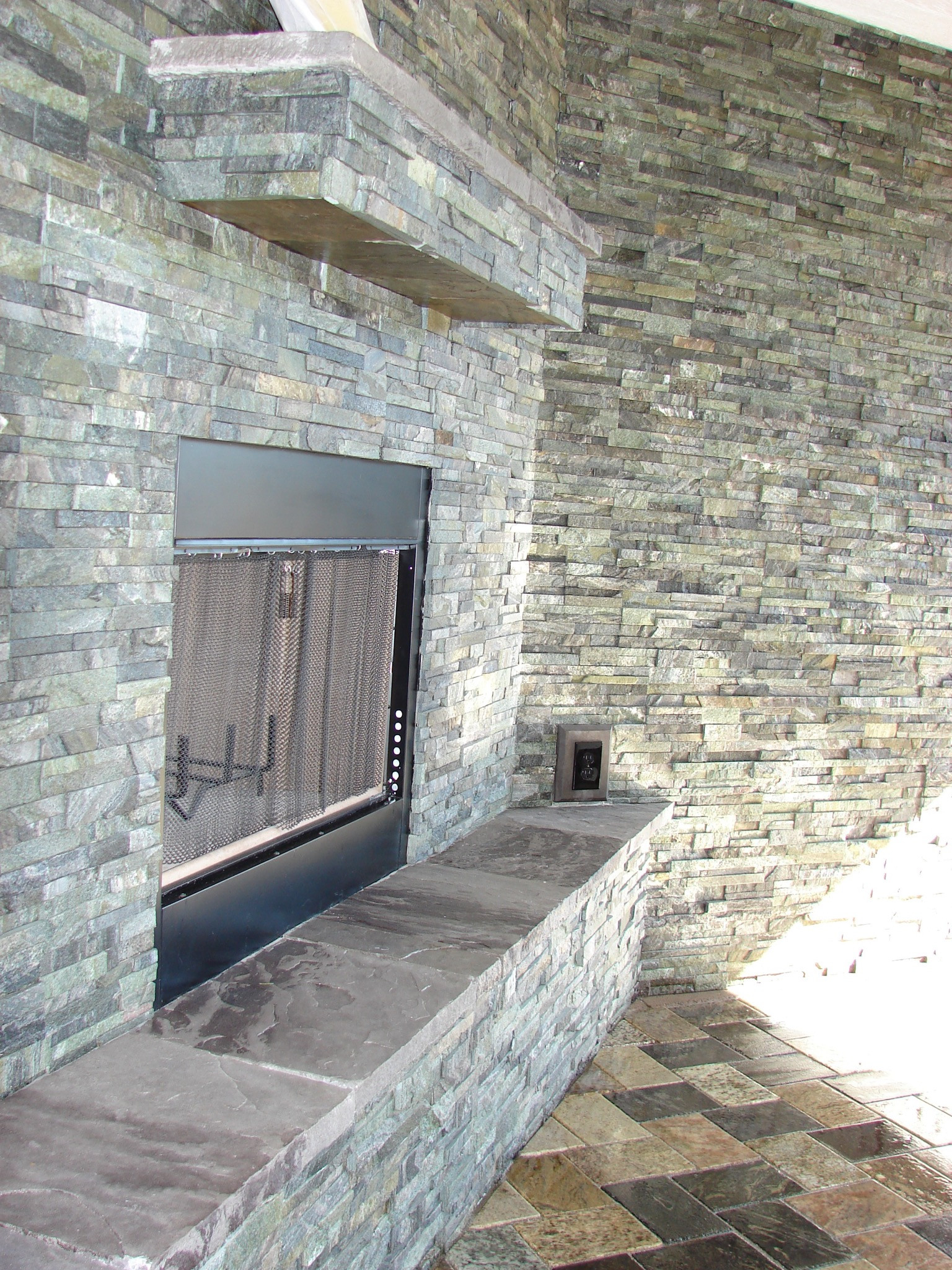 outdoor living space