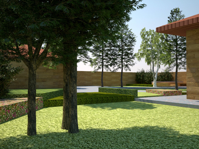 Мощеный двор