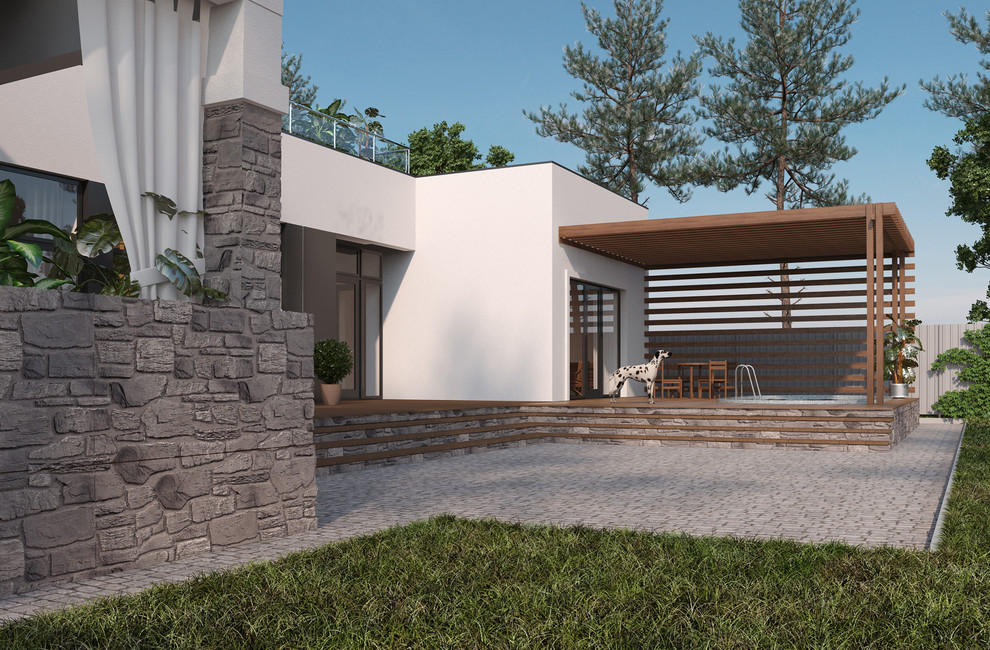 Эскизное решение дома в Нижегородской области