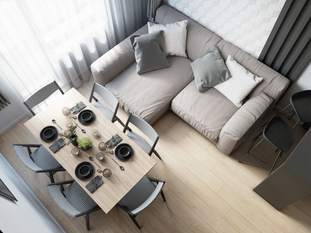 Квартира для семьи с тремя детьми "Стоун терапия"