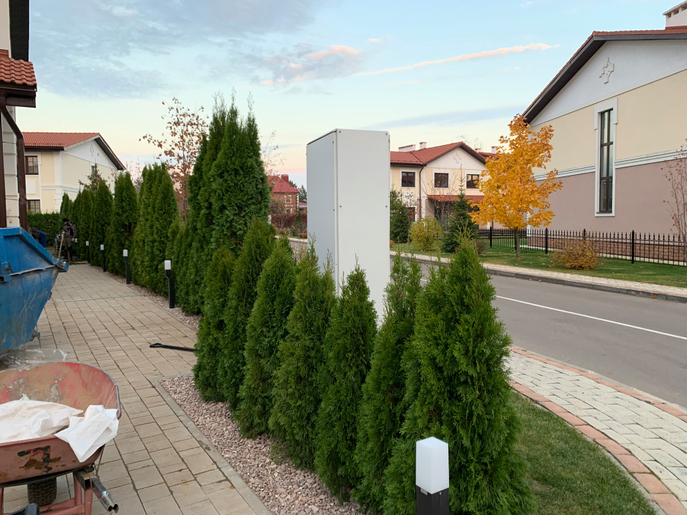 Ландшафтный дизайн в поселке "Жуковка"