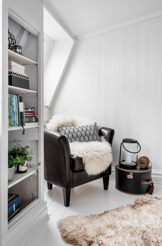 Design ideas for a country bedroom in Gothenburg.