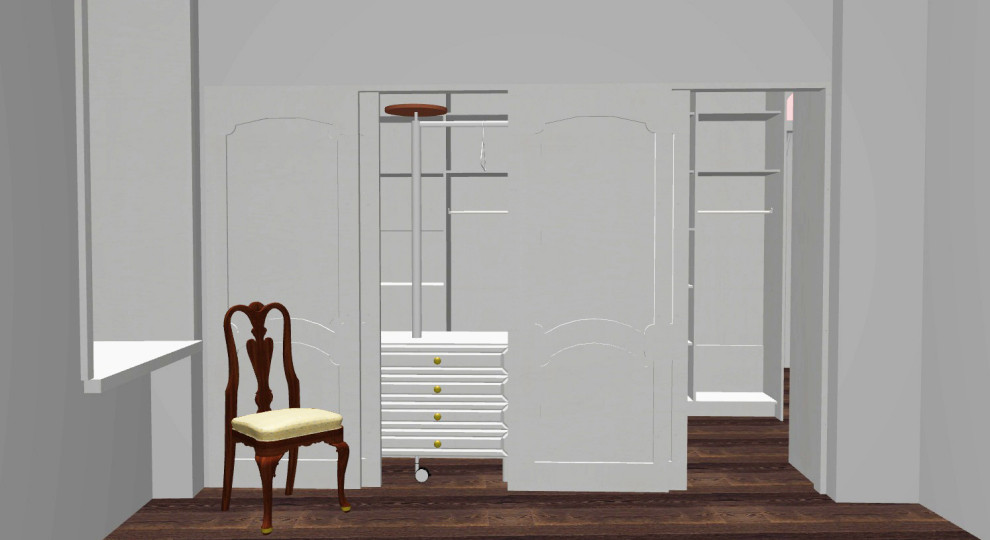 Английский колониальный. Дизайн-проект квартиры в историческом доме 1890 года на