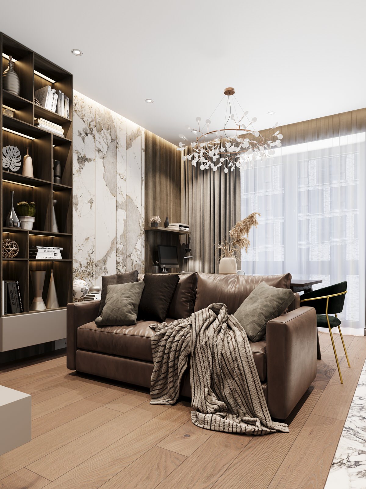 ЖК Метрополия, 2-х комнатная квартира в бизнес-классе