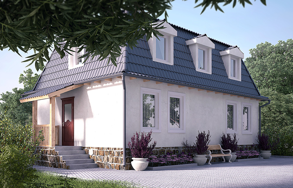 3d visualization cottage "Neoclassic"