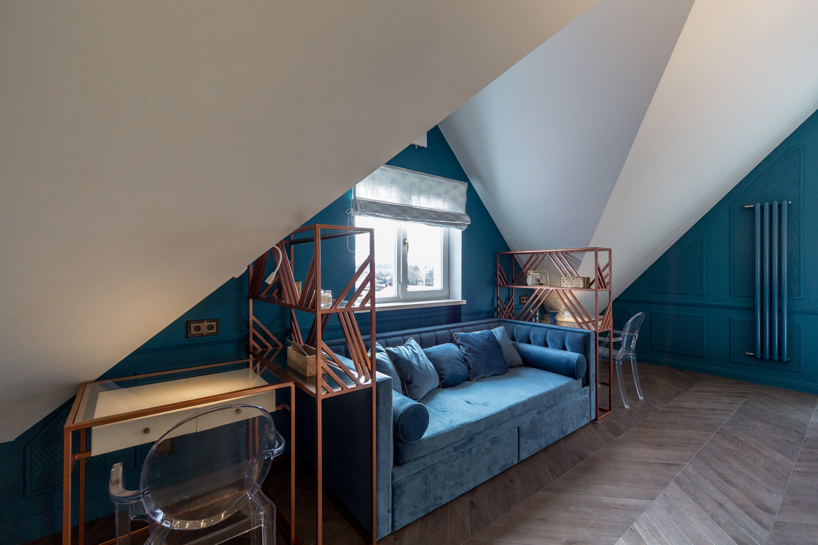 Спальня с гардеробной в Кубе