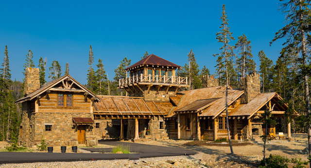 Foxtail Residence - Rustic - Exterior - Denver - by Teton Heritage Builders