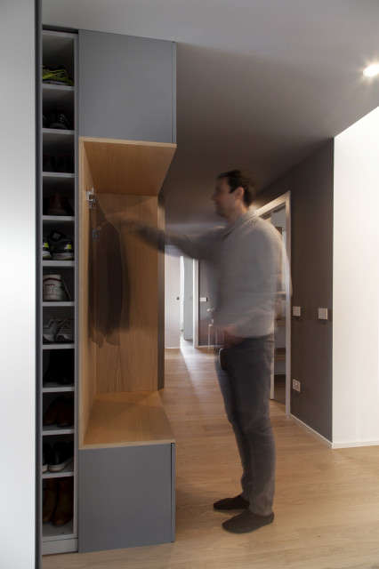 CORE - il centro della casa contemporary-hallway-and-landing