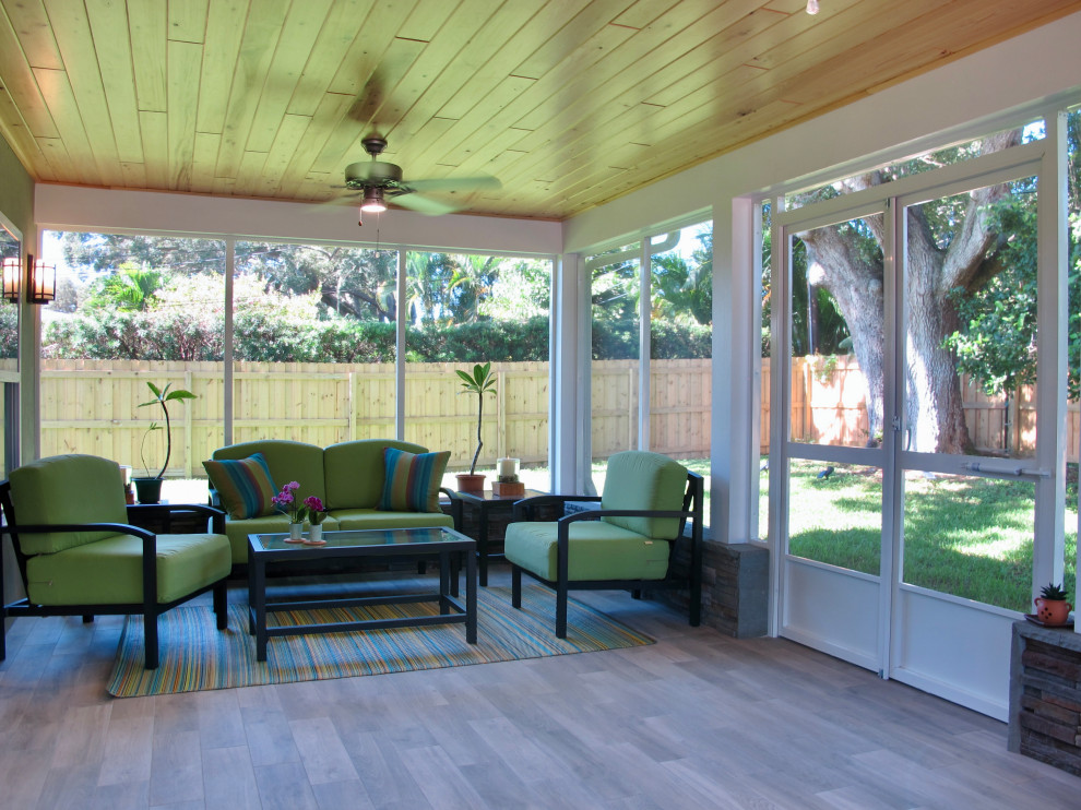 Fairway Curb Appeal & New Porch - Transitional - Porch - Tampa - by ...