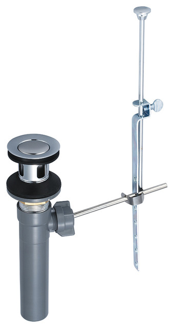 50 Pop Up Drain Embly Polished Chrome Transitional 50 Pop Up Drain Embly Polished Chrome