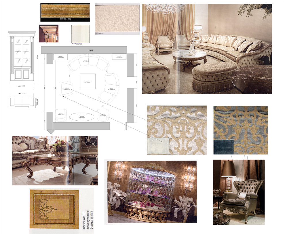 Интерьер квартиры Мосфильмовская