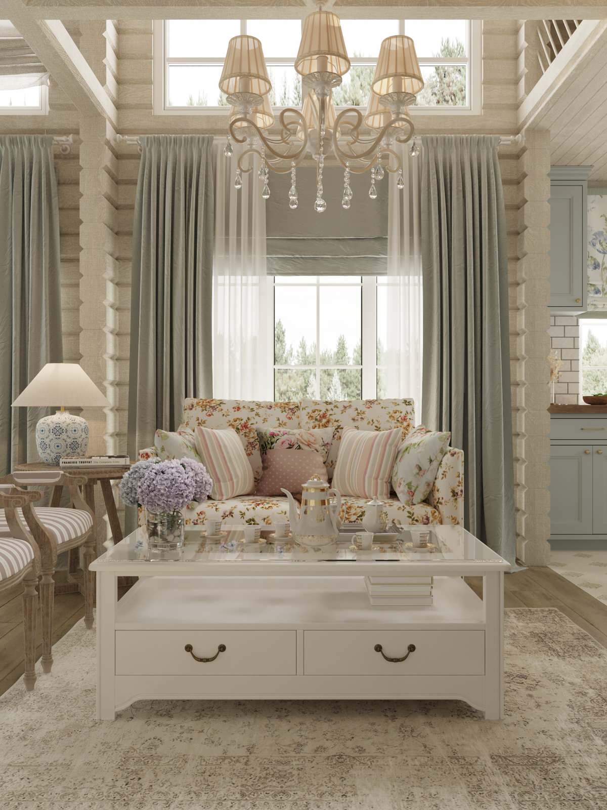 Загородный дом в стиле Прованс