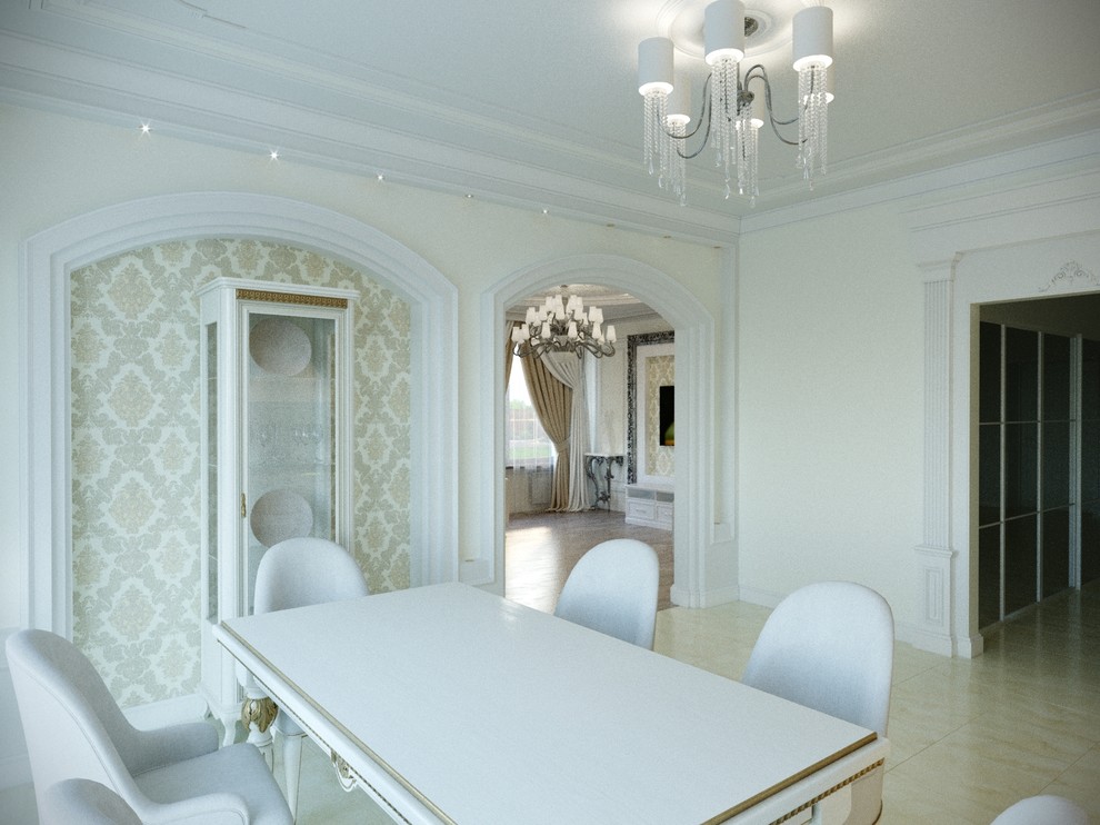 Интерьер одноэтажного жилого дома SH002