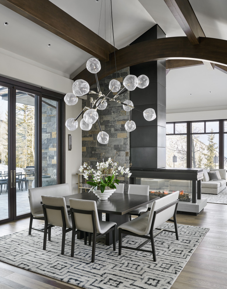 Home design - rustic home design idea in Denver