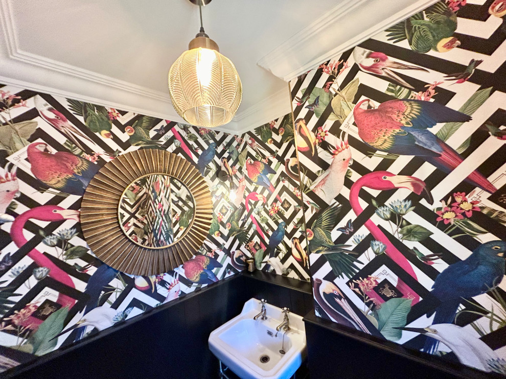 Tropical Powder Room