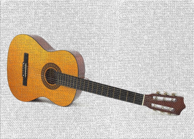Acoustic Guitar 5 Area Rug, 5'0"x7'0"