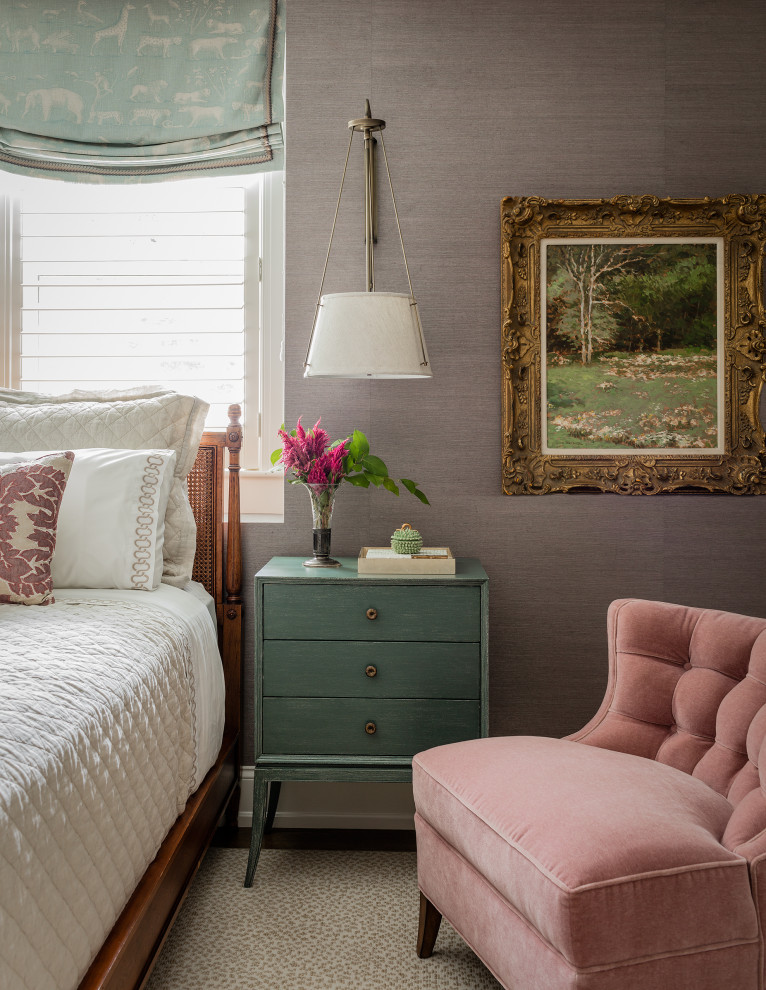 Transitional bedroom photo in Boston