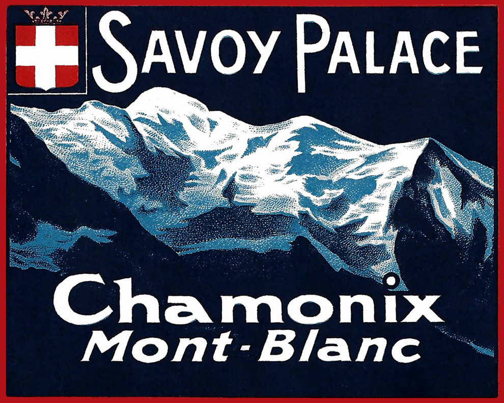 Contemporary Modern Transitional Fine Art,  SAVOY PALACE, CHAMOIX