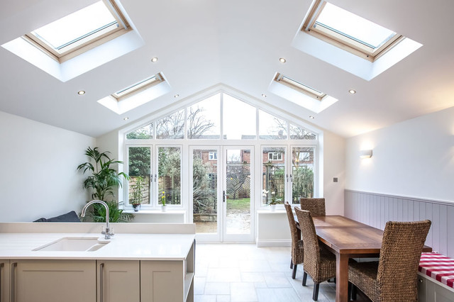 Single Storey Pitched Roof Extension In Teddington By L E